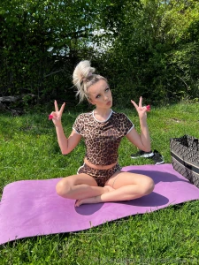 Your yoga class is ready to make you sweat baby as long as you follow