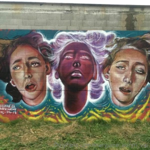 Some graffiti on a wall in south america is this me i think so refill
