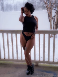 Enjoying the snow day