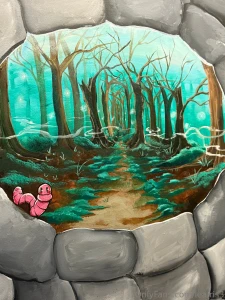 More clean stuff lol finished the window for the dnd room