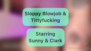 There s nothing i like more than a sloppy blowjob and tittyfucking