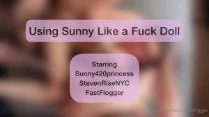 fastflogger - New mmf threesome w sunny and steven we did it we got all three of us 