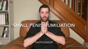 fastflogger - New small penis humiliation roleplay asmr i know that little thing is 