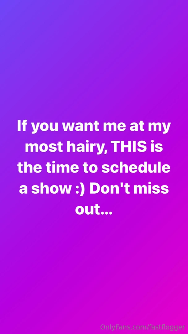 Worship the body hair 