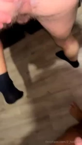 Bouncing on my dick and ends up cumming inside me