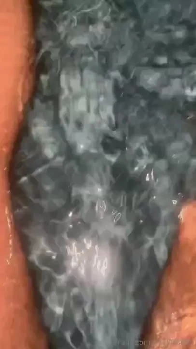 In thermal water 