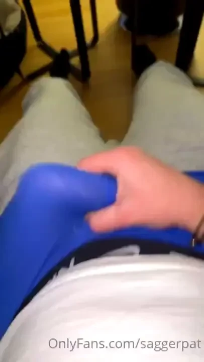 Swipe for cum - todays sagg in blue nike on nike combo part 5 