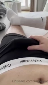 Got horny after saggin low in my bed part 5