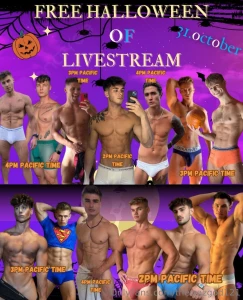 Free halloween livestream join for free let s get this party started part 2