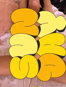 See the mess he made all over me