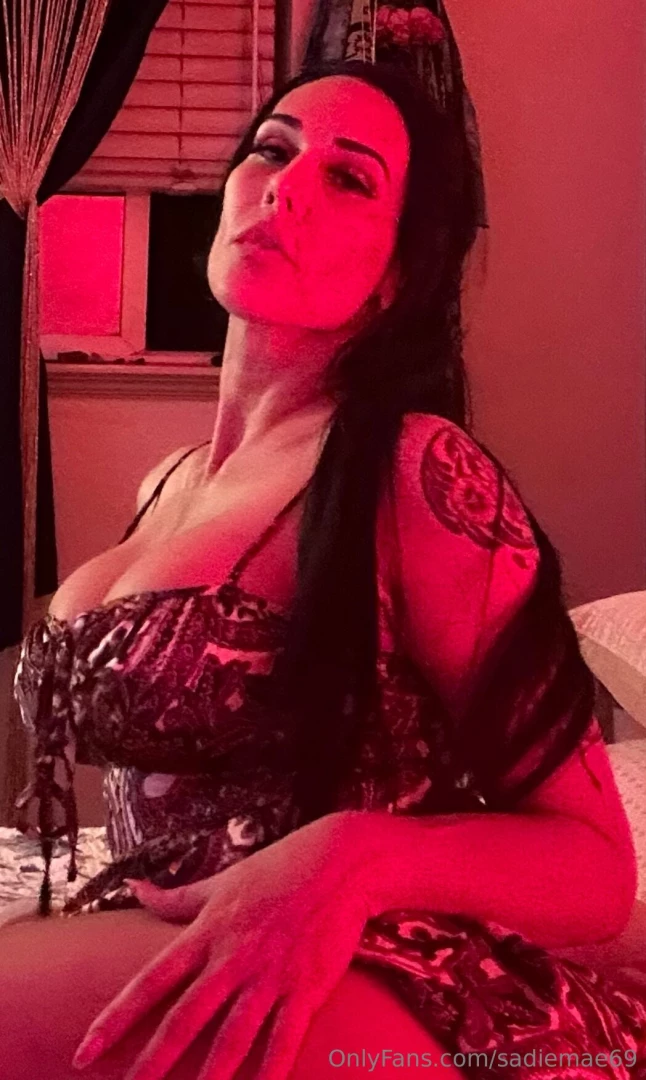 Time to slip everything off for bed 