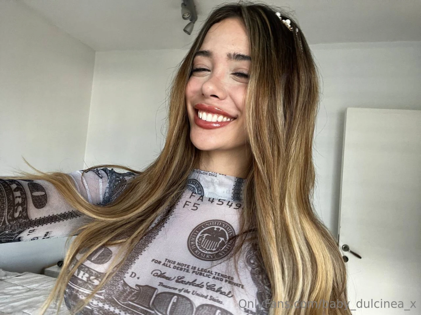 Waking up with a smile as bright as christmas lights ready to spread 