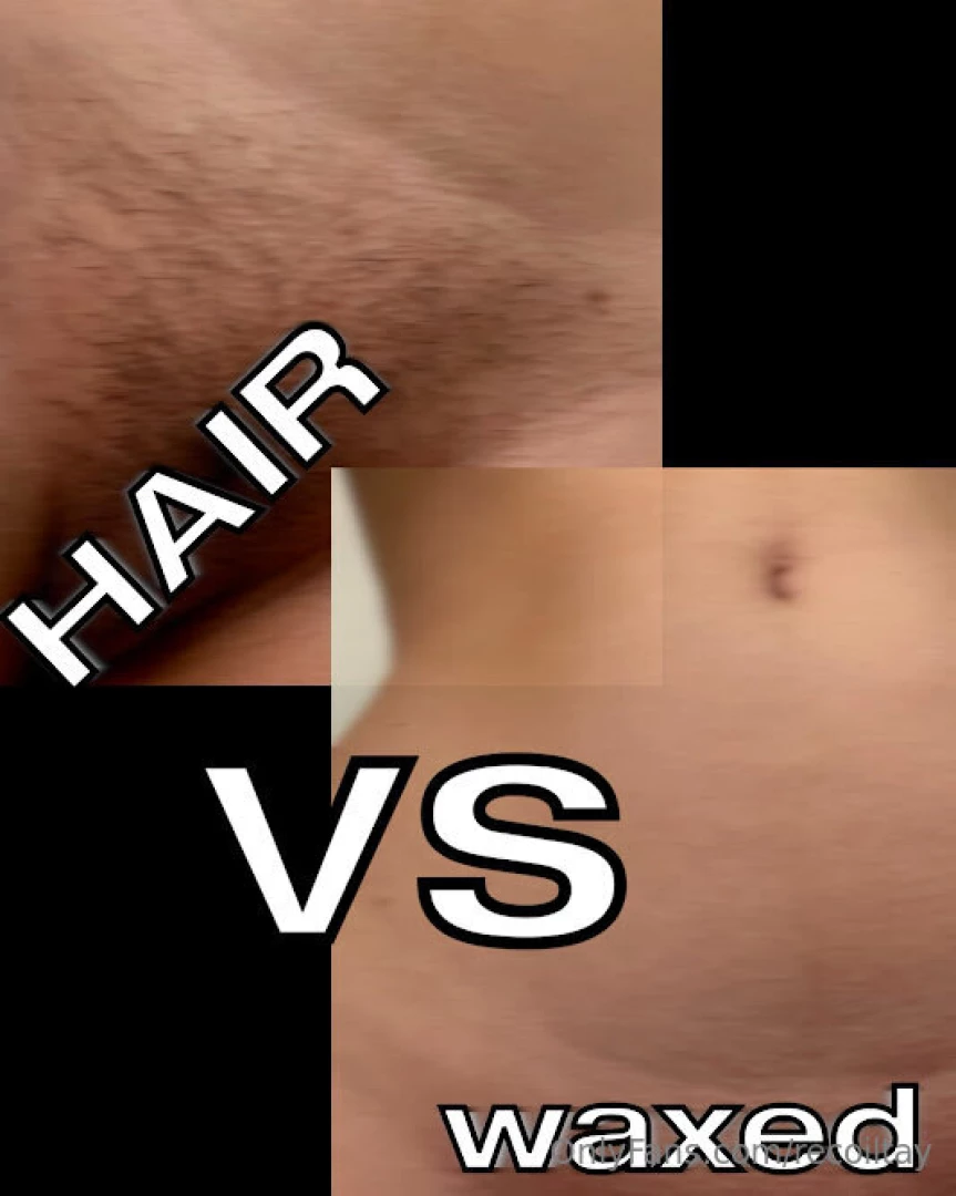 Do you like me with hair or waxed vote in the dms 
