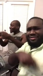 Vibing with my chocolate brother from jamaica boydbanksxxx savannastar