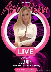 I m going live tonight and i want you there you know i never hold back