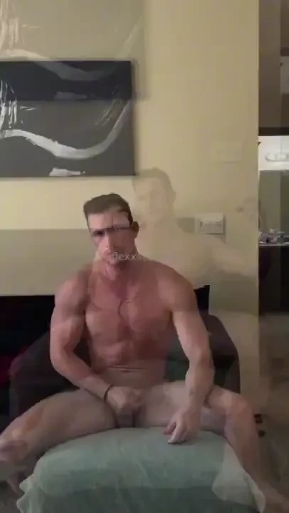 Explicit cum eating video alert this extremely horny muscle hunk 