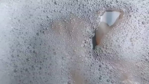 Bubble bath bliss for my weary feet after a rugged hike just me the