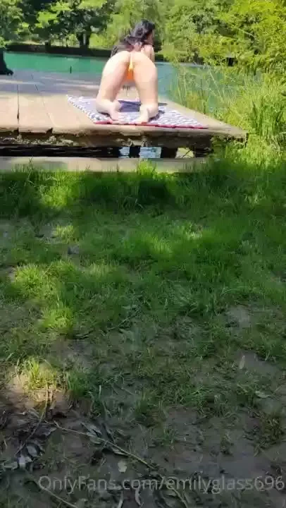 Soaking up the sun and teasing part 1 
