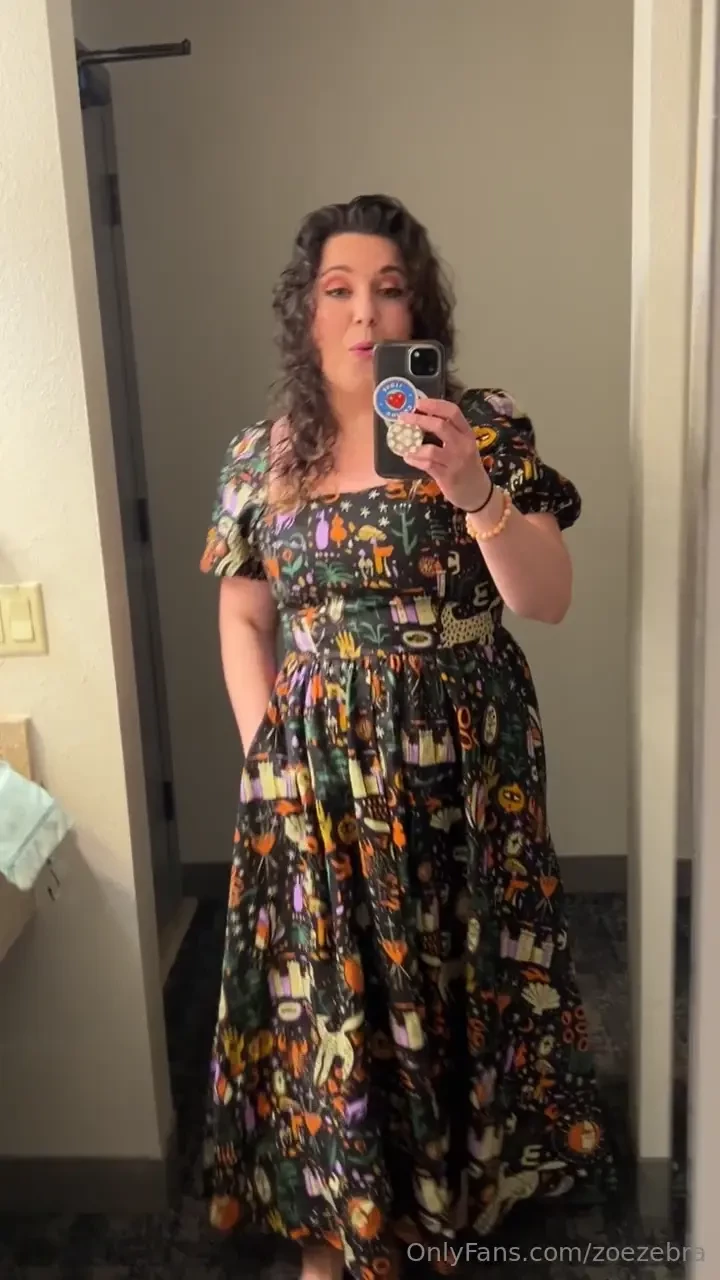 I bought a new dress 