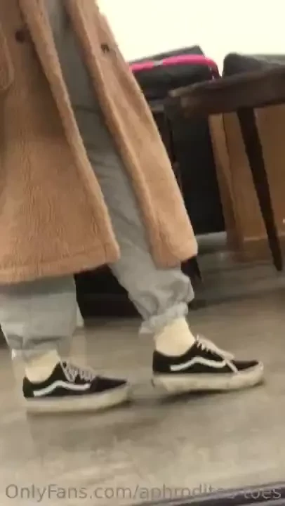 Shopping in my 4 year old filthy vans 