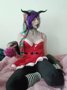Krampus cosplay selfies part 3