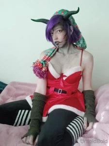 Krampus cosplay selfies part 6