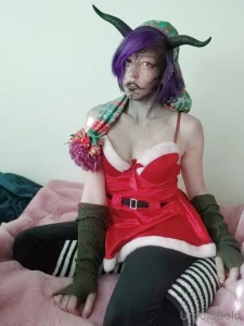 Krampus cosplay selfies part 5