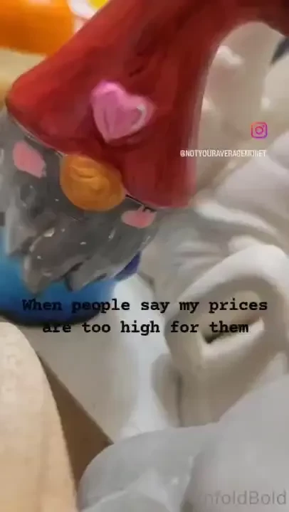 Just a little something funny i m going be making gnomes and sitting 