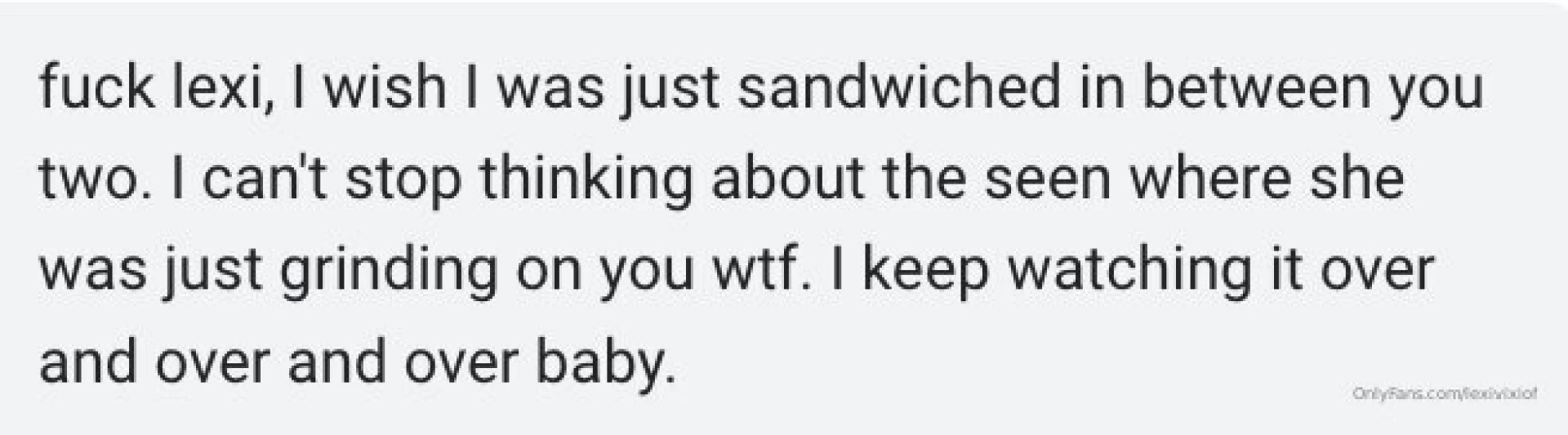 If i knew that you boys loved this content so much then i wouldve gone 