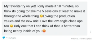 Wow ya ll have had the sweetest reactions to yesterday s set