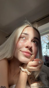 I want to give you some warmth with my smile