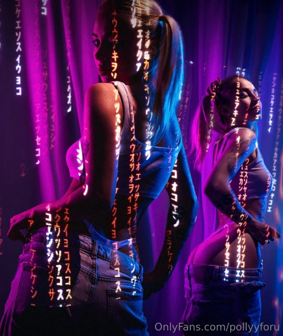 Had an exciting photo shoot with neon lights every frame glows with 