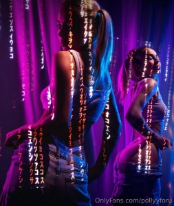 Had an exciting photo shoot with neon lights every frame glows with