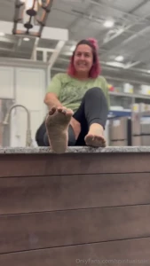 Fun time at lowe s barefoot