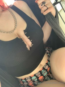 Best part of working from home is getting to enjoy the sun in skimpy part 1