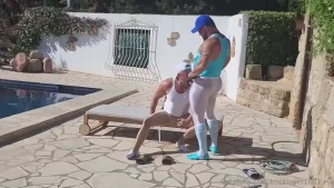 Coach spandex and coach lycra each team s coach meet up after the