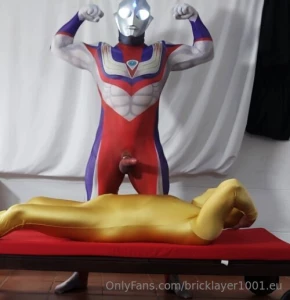 Ultraman is a hot hung hero