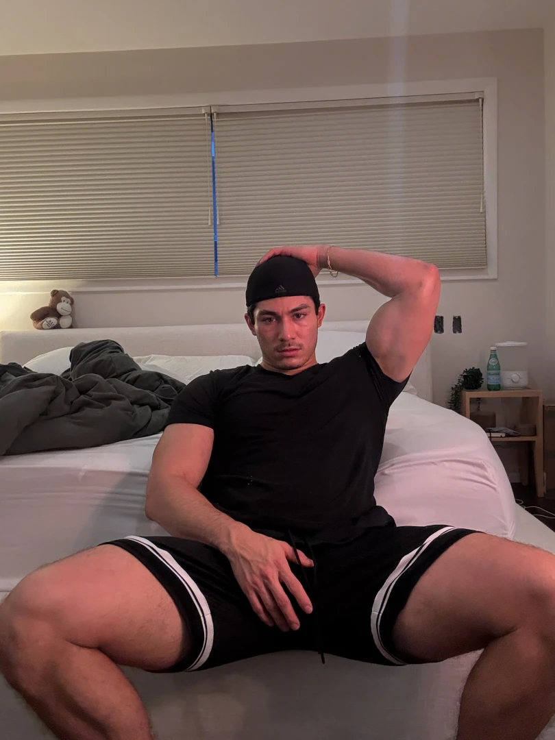 Wearing a jock underneath 