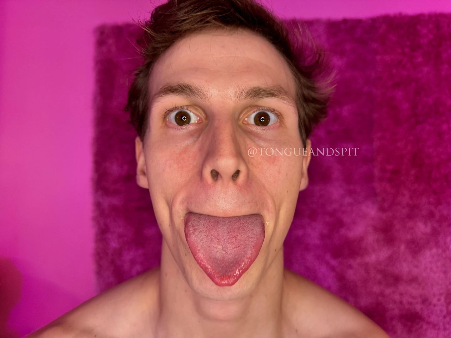 Aaron phdpepper sticking out his tongue part 4 