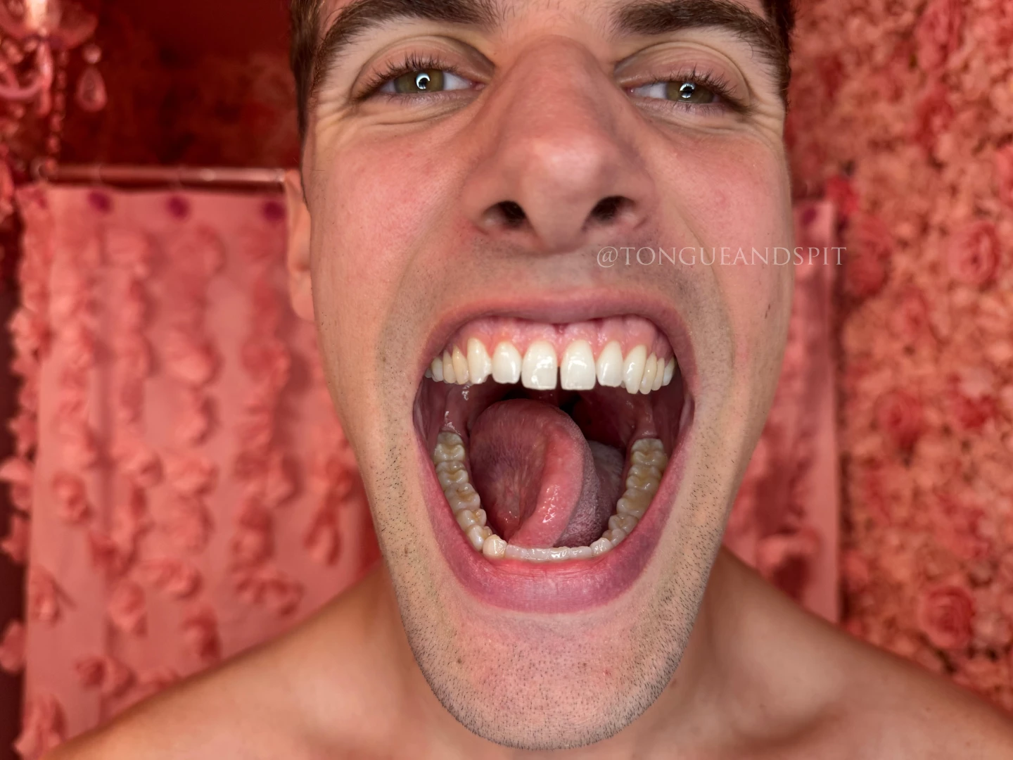 Jason pierce jasonpiercexxx breathing hard onto the camera haha 