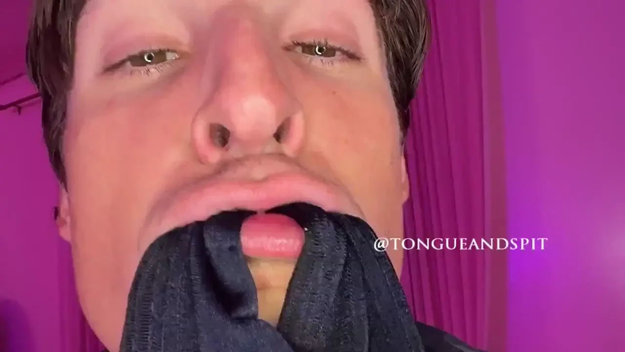 Logan joeyjones99 nose and sock in mouth play part18 video1 3 min - yo 