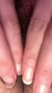 The most beautiful close-up you will ever see of a hairy pussy want to