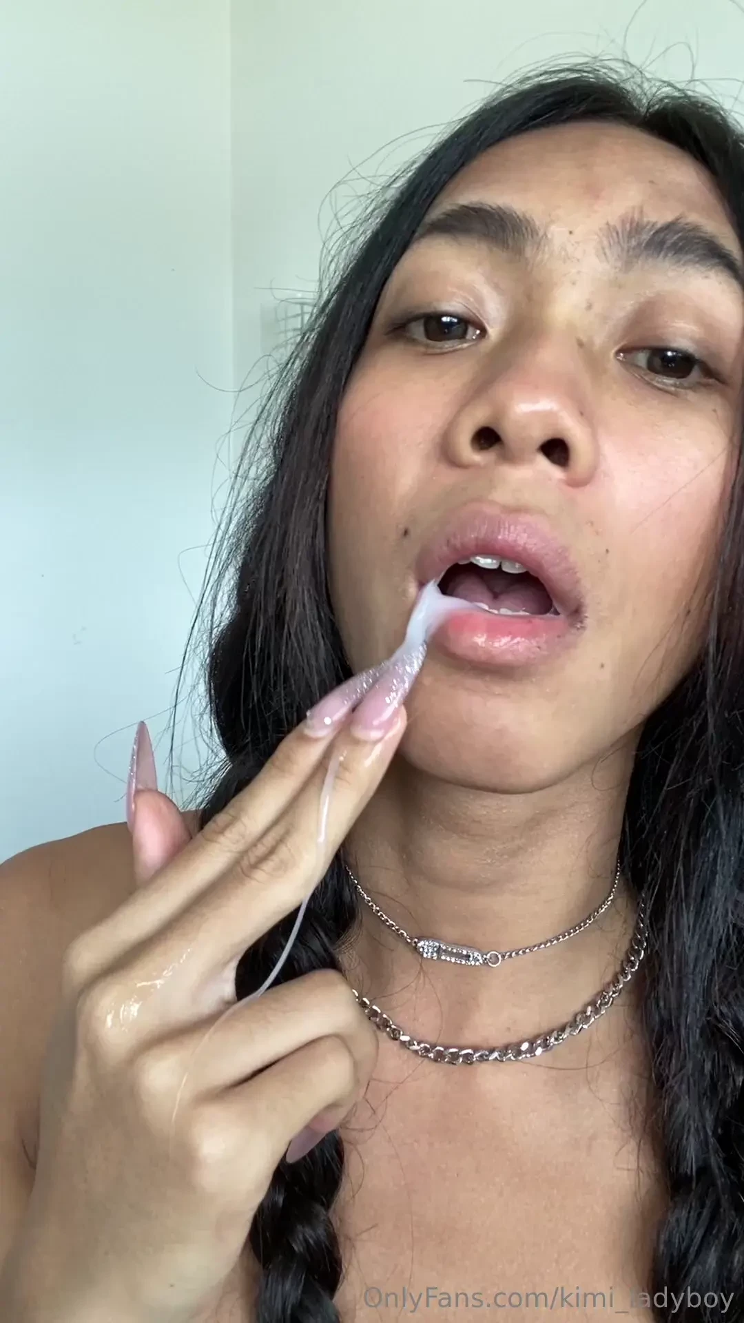 Would you let me taste your cum fyp cum trans ladyboy bj swallow 