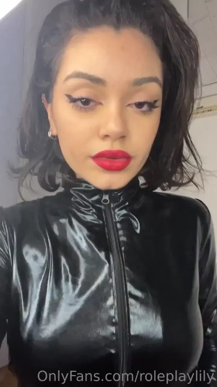 Latex demon about to possess you there s a zip over here you truly 