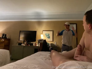 Husband caught troye jacobs sucking on my dick so he punished him with part 3