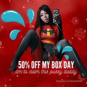 Today is box day that means i m giving you 50 off my box today get 50