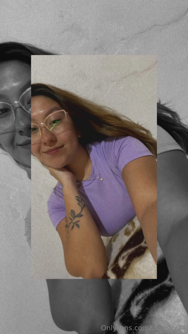 Purple does this color look good on me part 1 