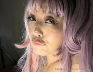 Do i look cute with this cum on my face part 3