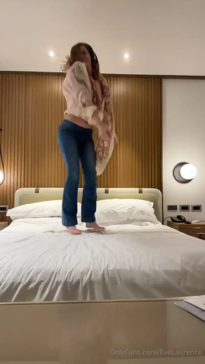 Jumping on the bed in tel aviv the night before experiencing an air 