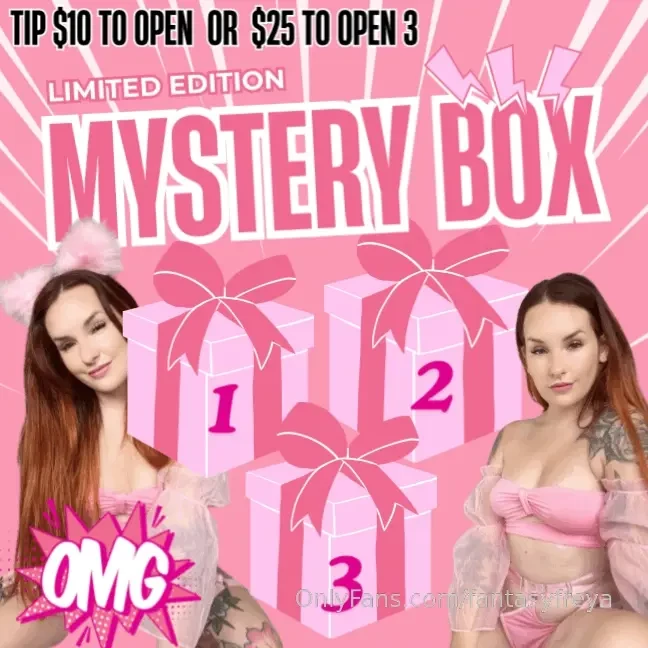 Pick your box all prizes worth 200 plus 